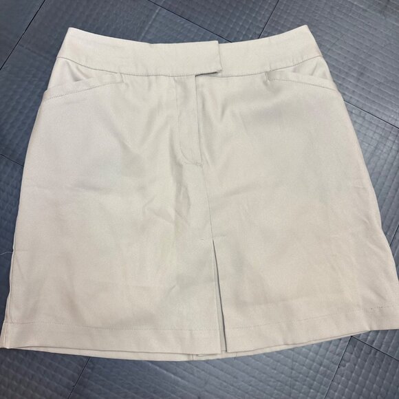 TAIL WHITE LABEL WOMENS TAN SKORT SIZE 2 - Picture 6 of 6